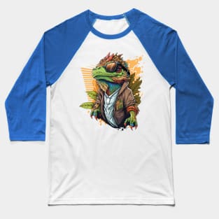 Bearded Dragon Boss Baseball T-Shirt